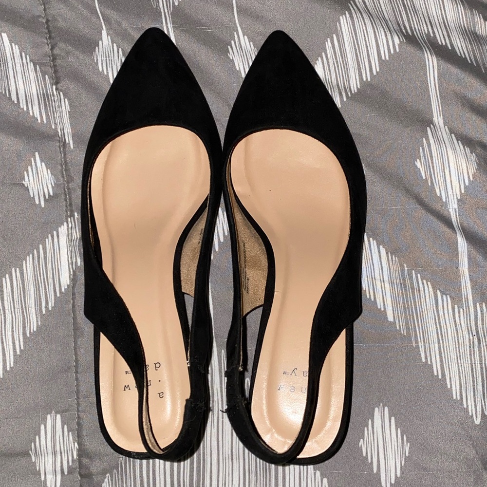 Black heels
